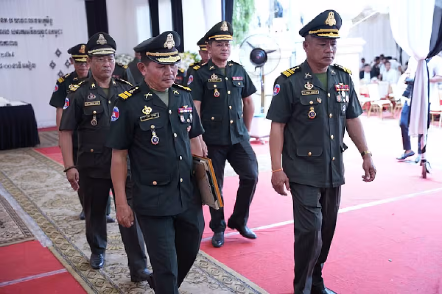 ឧត្តមសេនីយ៍ត្រី នូវ សំអុល អញ្ជើញគោរពវិញ្ញាណក្ខន្ធសព ឯកឧត្តម ឧត្តមសេនីយ៍ឯក ច័ន្ទ លំផាត់ - Image 2