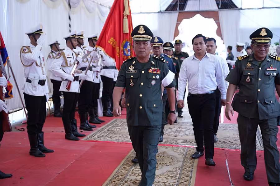 ឧត្តមសេនីយ៍ត្រី នៃ និយម អញ្ជើញគោរពវិញ្ញាណក្ខន្ធសព ឯកឧត្តម ឧត្តមសេនីយ៍ឯក ច័ន្ទ លំផាត់ - Image 2