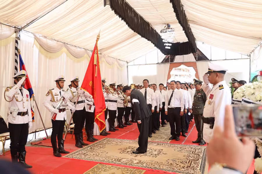 ឯកឧត្តម អ៊ុន ចាន់ដា អញ្ជើញគោរពវិញ្ញាណក្ខន្ធសព ឯកឧត្តម ឧត្តមសេនីយ៍ឯក ច័ន្ទ លំផាត់ - Image 2