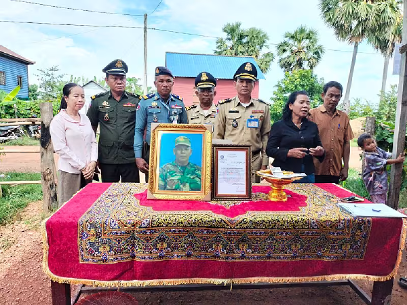 ស.អ.ក ខេត្តសៀមរាប នាំយកនូវថវិកាបេឡាមរណសង្គ្រោះជូនគ្រួសារសពអតីតយុទ្ធជន ចំនួន ០៩គ្រួសារ - Image 4