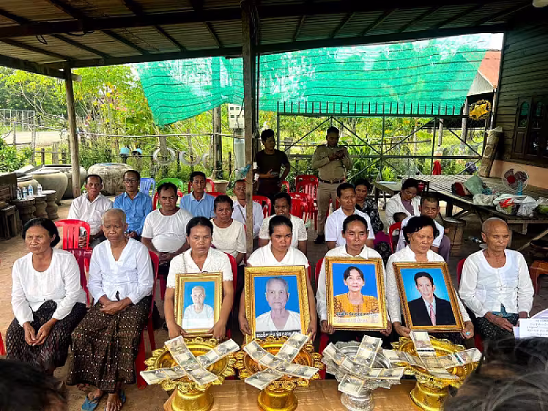 ស.អ.ក ខេត្តសៀមរាប នាំយកនូវថវិកាបេឡាមរណសង្គ្រោះជូនគ្រួសារសពអតីតយុទ្ធជន ចំនួន ០៩គ្រួសារ - Image 8