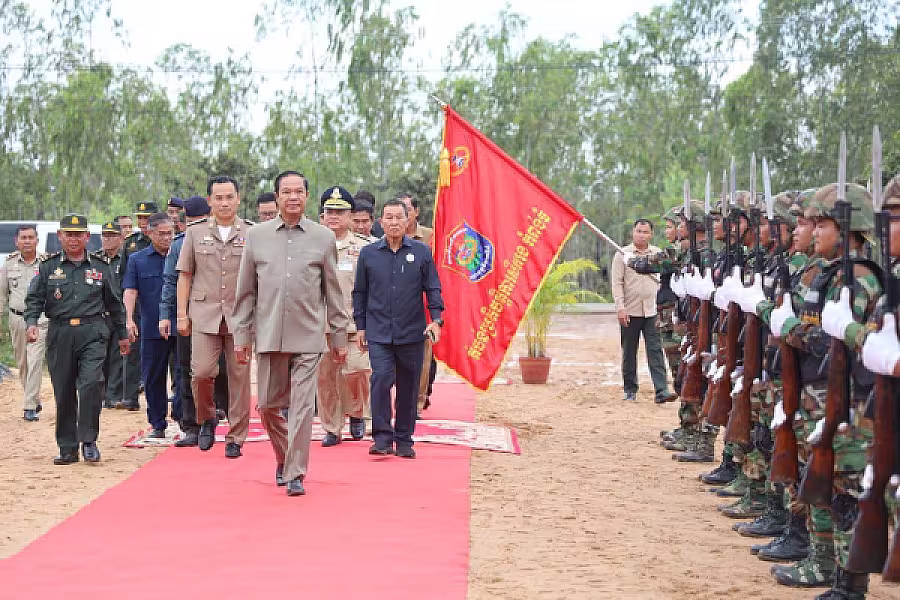 ឯកឧត្តមកិត្តិសង្គហបណ្ឌិត គន់ គីម អញ្ជើញសម្ពោធទីស្នាក់សមាគមអតីតយុទ្ធជនកម្ពុជាខេត្តកំពង់ធំ