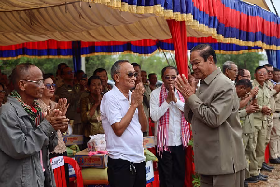 ឯកឧត្តមកិត្តិសង្គហបណ្ឌិត គន់ គីម អញ្ជើញសម្ពោធទីស្នាក់សមាគមអតីតយុទ្ធជនកម្ពុជាខេត្តកំពង់ធំ - Image 3