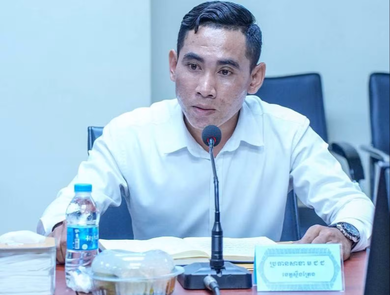 លោក ឈាង ដារ៉ា ប្រធានសាខាមូលនិធិជាតិជំនួយសង្គមខេត្តស្ទឹងត្រែង ចូលរួមឧបត្ថម្ភថវិកាចំនួន ១០០,០០០រៀល ដើម្បីរៀបចំមហាសន្និបាតវិសាមញ្ញតំណាងសមាគមអតីតយុទ្ធជនកម្ពុជាទូទាំងប្រទេស