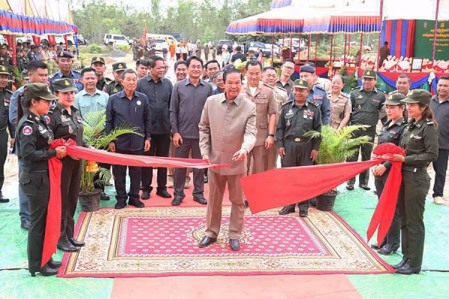 ឯកឧត្តមកិត្តិសង្គហបណ្ឌិត គន់ គីម អញ្ជើញសម្ពោធទីស្នាក់សមាគមអតីតយុទ្ធជនកម្ពុជាខេត្តកំពង់ធំ - Image 10