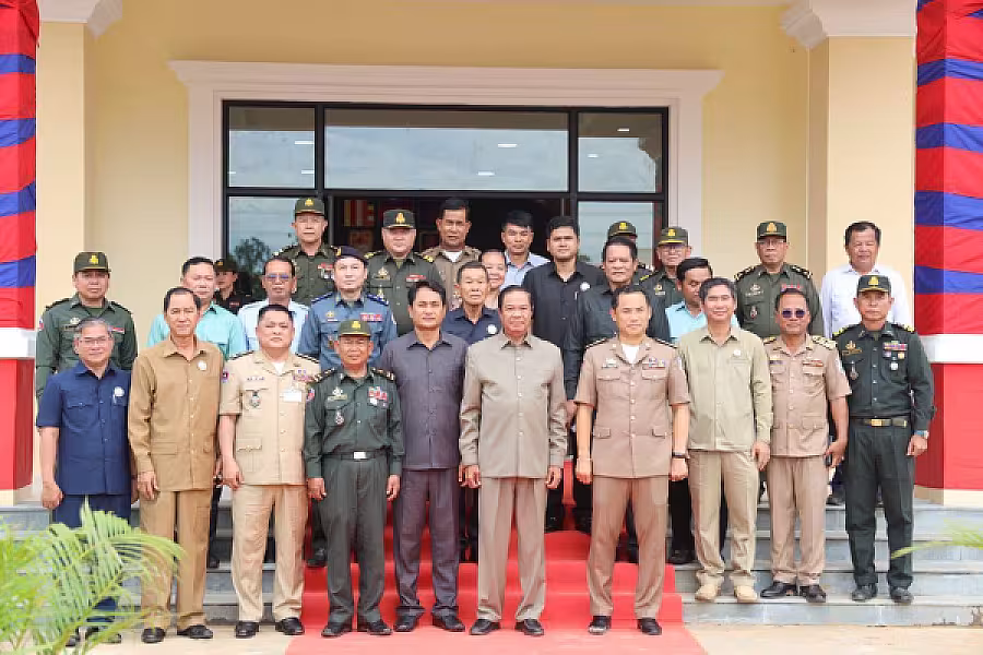 ឯកឧត្តមកិត្តិសង្គហបណ្ឌិត គន់ គីម អញ្ជើញសម្ពោធទីស្នាក់សមាគមអតីតយុទ្ធជនកម្ពុជាខេត្តកំពង់ធំ - Image 19