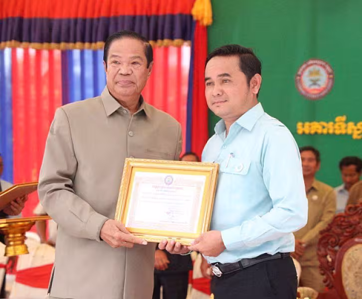 ឯកឧត្តមកិត្តិសង្គហបណ្ឌិត គន់ គីម អញ្ជើញសម្ពោធទីស្នាក់សមាគមអតីតយុទ្ធជនកម្ពុជាខេត្តកំពង់ធំ - Image 21