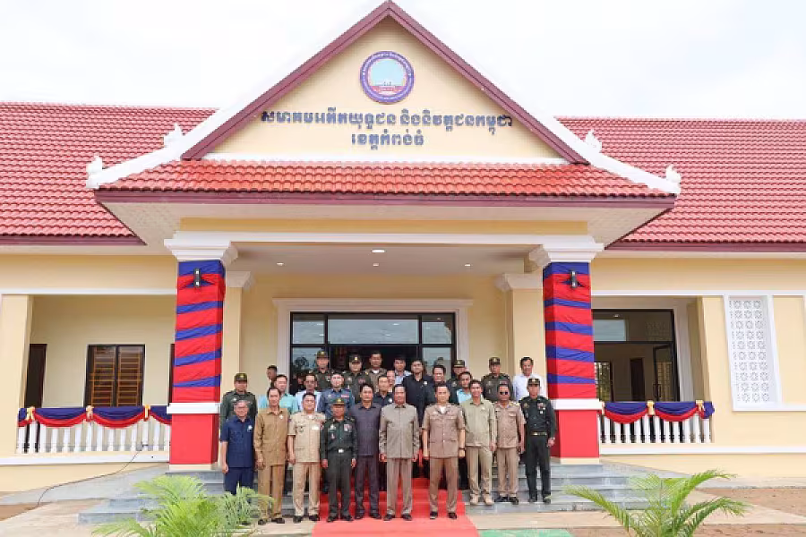 ឯកឧត្តមកិត្តិសង្គហបណ្ឌិត គន់ គីម អញ្ជើញសម្ពោធទីស្នាក់សមាគមអតីតយុទ្ធជនកម្ពុជាខេត្តកំពង់ធំ - Image 22