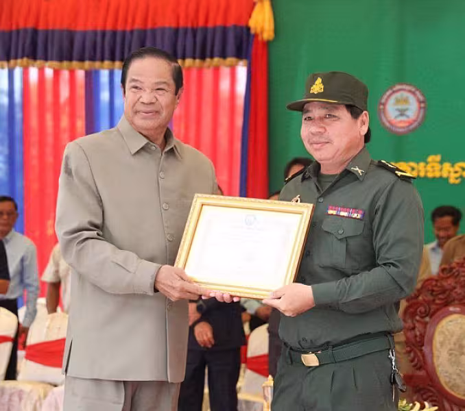 ឯកឧត្តមកិត្តិសង្គហបណ្ឌិត គន់ គីម អញ្ជើញសម្ពោធទីស្នាក់សមាគមអតីតយុទ្ធជនកម្ពុជាខេត្តកំពង់ធំ - Image 23