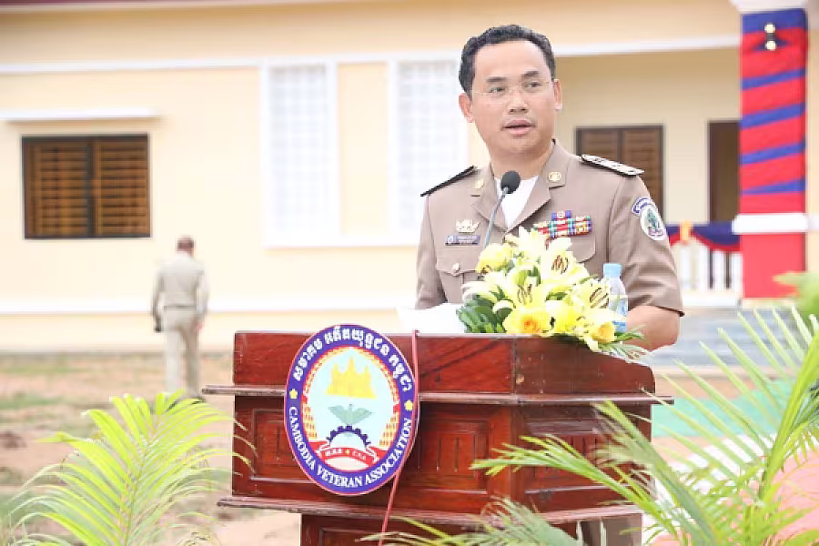 ឯកឧត្តមកិត្តិសង្គហបណ្ឌិត គន់ គីម អញ្ជើញសម្ពោធទីស្នាក់សមាគមអតីតយុទ្ធជនកម្ពុជាខេត្តកំពង់ធំ - Image 26