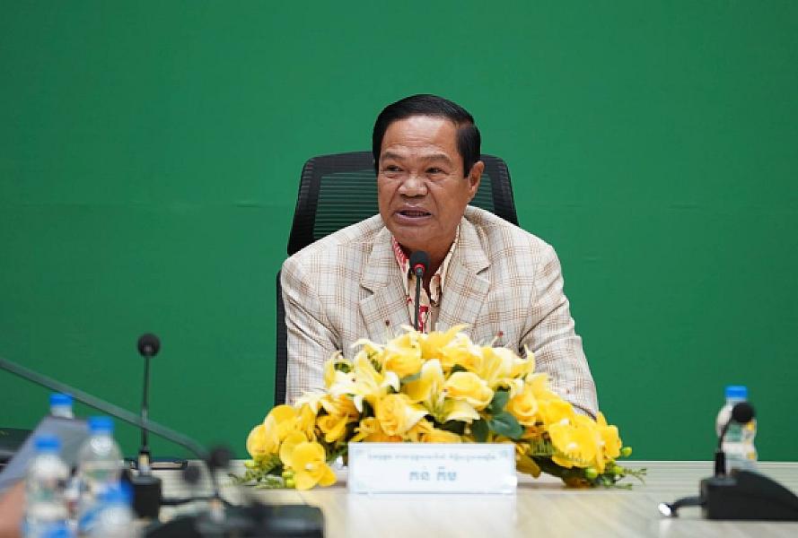 ឯកឧត្តម ទេសរដ្ឋមន្រ្តី គន់ គីម អញ្ជើញដឹកនាំកិច្ចប្រជុំត្រួតពិនិត្យលទ្ធផលការងារត្រៀមរៀបចំមហាសន្និបាតវិសមញ្ញតំណាងសមាគមអតីតយុទ្ធជនកម្ពុជាទូទាំងប្រទេសនាស្អែកនេះ