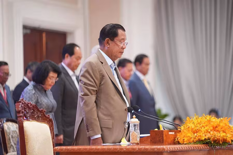 សម្ដេចតេជោ ហ៊ុន សែន អញ្ជើញជាអធិបតីក្នុងមហាសន្និបាតវិសាមញ្ញតំណាងសមាគមអតីតយុទ្ធជនកម្ពុជាទូទាំងប្រទេស   - Image 2