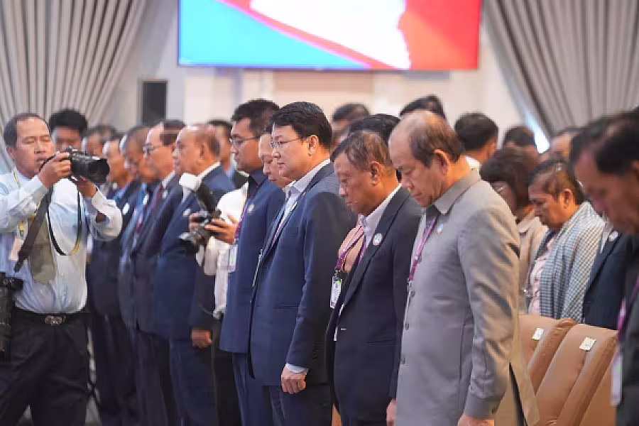 សម្ដេចតេជោ ហ៊ុន សែន អញ្ជើញជាអធិបតីក្នុងមហាសន្និបាតវិសាមញ្ញតំណាងសមាគមអតីតយុទ្ធជនកម្ពុជាទូទាំងប្រទេស   - Image 10