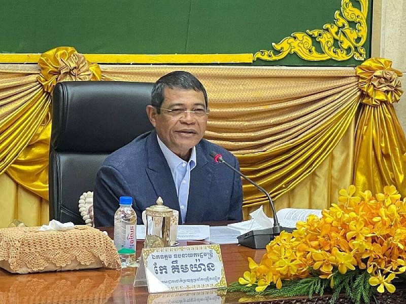 ឯកឧត្តម កែ គឹមយ៉ាន ចូលរួមបរិច្ចាគថវិកាគាំទ្រការសាងសង់ផ្ទះជូនអតីតយុទ្ធជន និងនិវត្តជន ចំនួន ១០ខ្នង