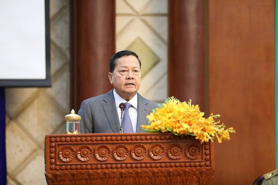 ឯកឧត្តមឧបនាយករដ្ឋមន្ដ្រី នេត សាវឿន ចូលរួមបរិច្ចាគថវិកាគាំទ្រការសាងសង់ផ្ទះជូនអតីតយុទ្ធជន និងនិវត្តជន ចំនួន ៥ខ្នង។