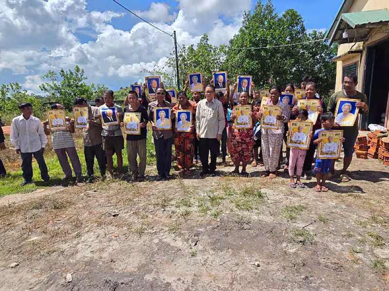 អតីតយុទ្ធជន ក្នុងខេត្តព្រះសីហនុ ទទួលបានអណ្តូងទឹកសម្រាប់ប្រើប្រាស់ចំនួន ១០អណ្តូងពីព្រះករុណាព្រះបាទសម្ដេចព្រះបរមនាថ នរោត្ដមសីហមុនី  - Image 6