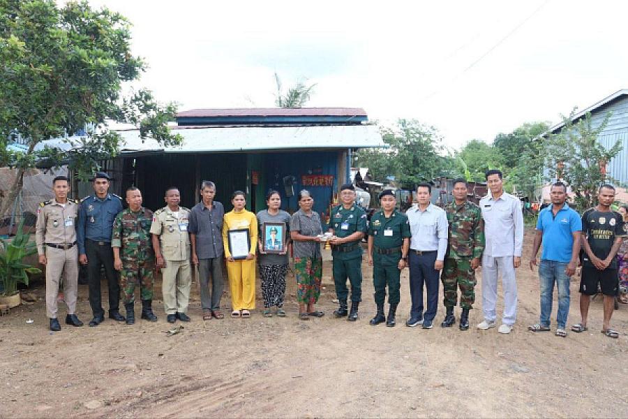 អ.ន.ក. ខេត្តប៉ៃលិន នាំយកថវិកាបេឡាមរណសង្គ្រោះជូនគ្រួសារសពអតីតយុទ្ធជនចំនួន ៣គ្រួសារ - Image 5