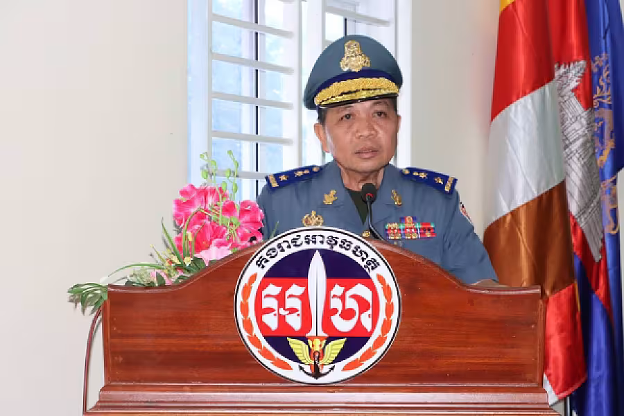 ឧត្ដមសេនីយត្រី សោ សាវឿន ចូលរួមបរិច្ចាគថវិកាគាំទ្រការសាងសង់ផ្ទះជូនអតីតយុទ្ធជន និងនិវត្តជន ចំនួន ១ខ្នង