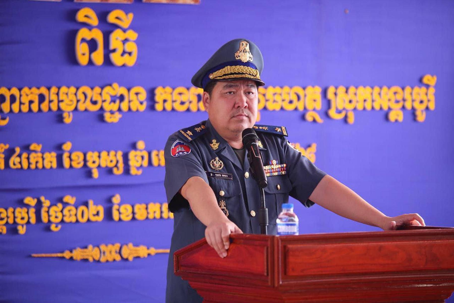 ឧត្តមសេនីយ៍ត្រី សេង មហា ចូលរួមបរិច្ចាគថវិកាគាំទ្រការសាងសង់ផ្ទះជូនអតីតយុទ្ធជន និងនិវត្តជន ចំនួន ១ខ្នង