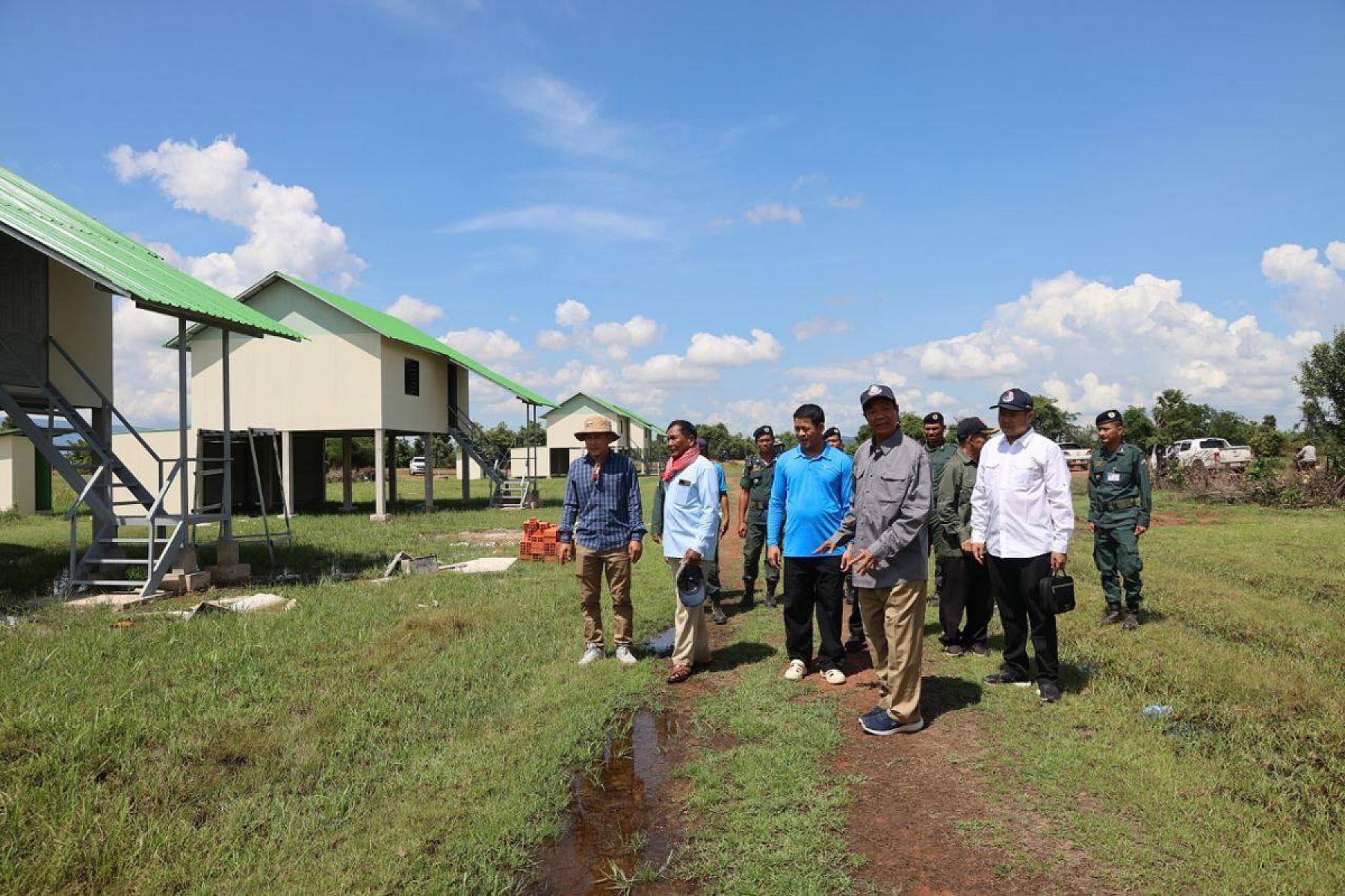 ការសាងសង់ផ្ទះ និងរៀបចំស្ថាបនាប្រឡាយទឹក ជាកិច្ចការសំខាន់សម្រាប់ការរស់នៅរបស់អតីតយុទ្ធជន និងនិវត្តជន