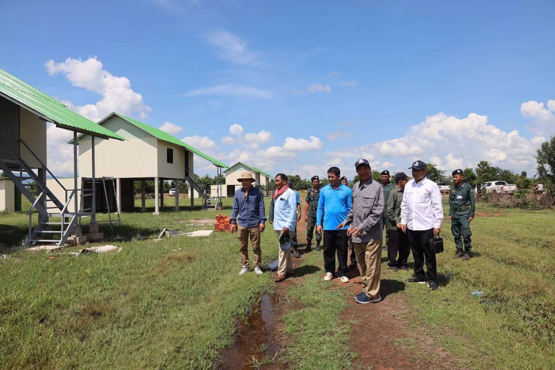 ការសាងសង់ផ្ទះ និងរៀបចំស្ថាបនាប្រឡាយទឹក ជាកិច្ចការសំខាន់សម្រាប់ការរស់នៅរបស់អតីតយុទ្ធជន និងនិវត្តជន