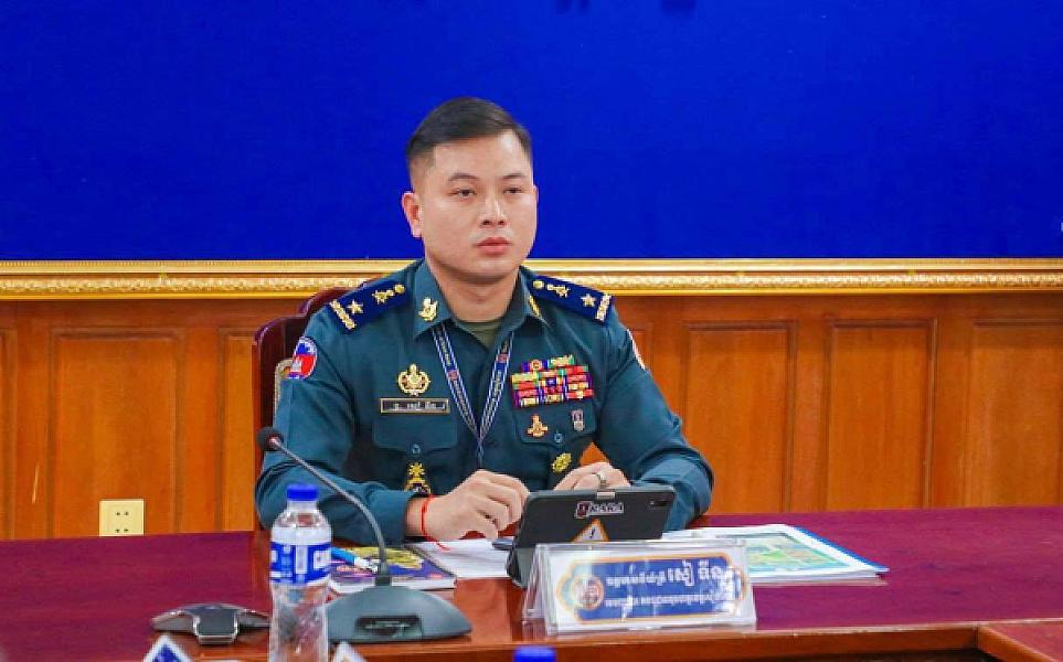 ឧត្តមសេនីយ៍ត្រី សៀ ទីន ចូលរួមបរិច្ចាគថវិកាគាំទ្រការសាងសង់ផ្ទះជូនអតីតយុទ្ធជន និងនិវត្តជន ចំនួន ១ខ្នង