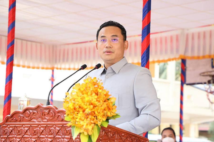  ឯកឧត្តម នួន ផារ័ត្ន ចូលរួមបរិច្ចាគថវិកាគាំទ្រការសាងសង់ផ្ទះជូនអតីតយុទ្ធជន និងនិវត្តជន ចំនួន ១ខ្នង