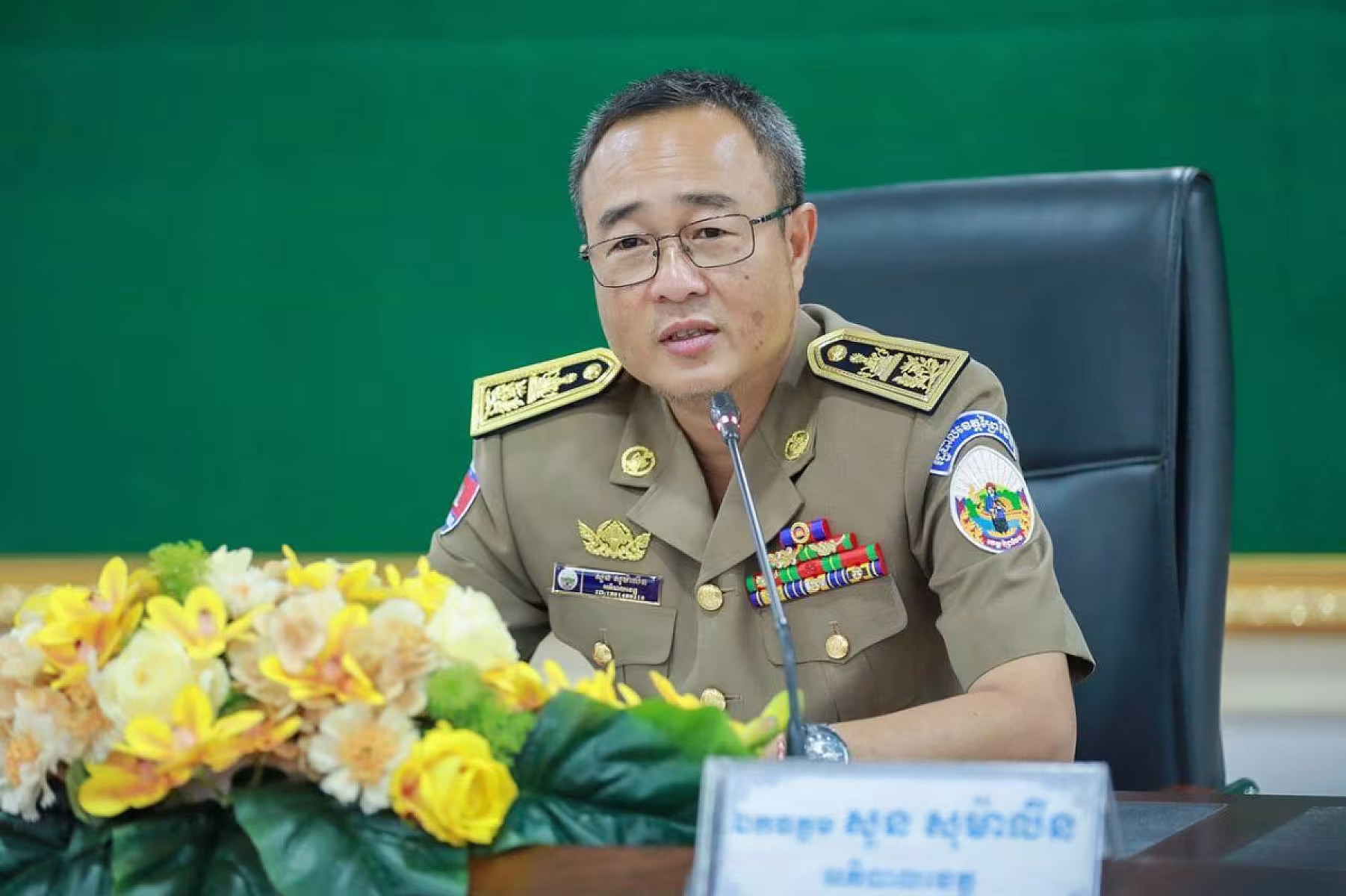 ឯកឧត្តម សួន សុម៉ាលីន ចូលរួមបរិច្ចាគថវិកាគាំទ្រការសាងសង់ផ្ទះជូនអតីតយុទ្ធជន និងនិវត្តជន ចំនួន ១ខ្នង