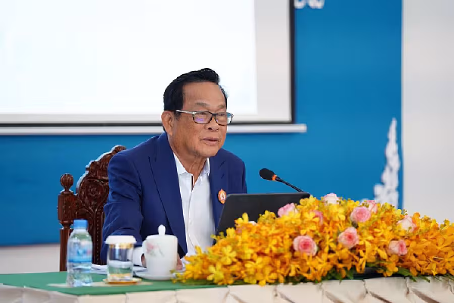 ឯកឧត្តមបណ្ឌិត អ៉ិត សំហេង តំណាងរាស្ត្រមណ្ឌលរាជធានីភ្នំពេញ សមាជិកគណៈកម្មាធិការកណ្តាលគណបក្សប្រជាជនកម្ពុជា បានចូលរួមឧបត្ថម្ភថវិកាចំនួន ៤លានរៀល ដើម្បីរៀបចំមហាសន្និបាតវិសាមញ្ញតំណាងសមាគមអតីតយុទ្ធជនកម្ពុជាទូទាំងប្រទេស