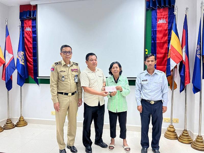 អ.ន.ក ខេត្តត្បូងឃ្មុំ បើកប្រាក់របបសន្តិសុខសង្គមជូនគ្រួសារសពអតីតយុទ្ធជន ចំនួន ៤ គ្រួសារ - Image 6