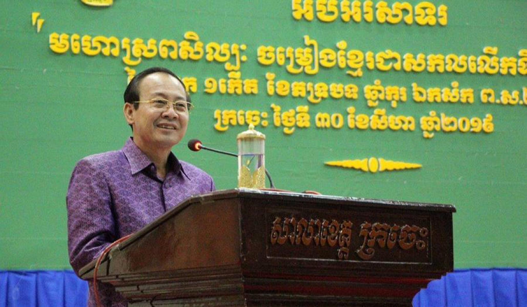 ឯកឧត្តម វ៉ា ថន ចូលរួមបរិច្ចាគថវិកាគាំទ្រការសាងសង់ផ្ទះជូនអតីតយុទ្ធជន និងនិវត្តជន ចំនួន ១ខ្នង