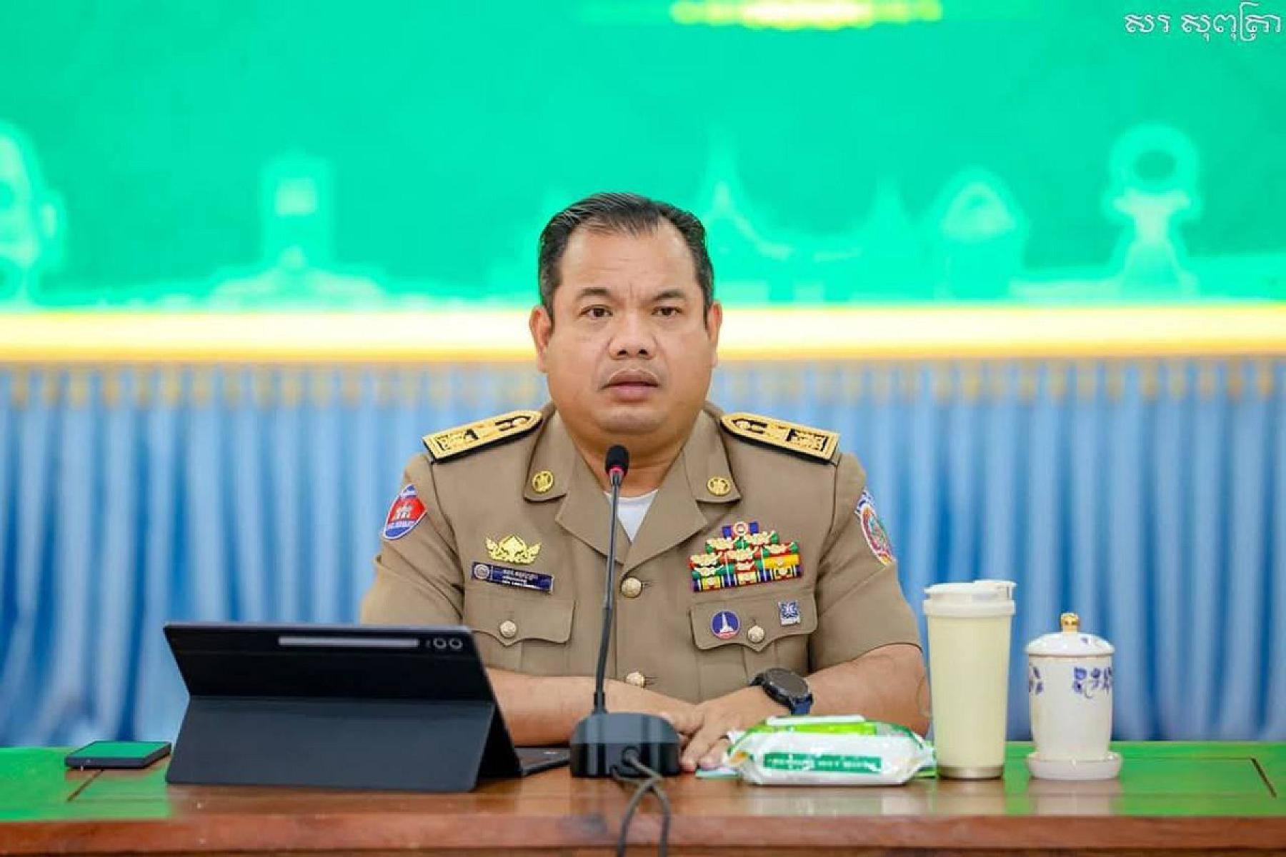 ឯកឧត្តម សរ សុពុត្រា ចូលរួមបរិច្ចាគថវិកាគាំទ្រការសាងសង់ផ្ទះជូនអតីតយុទ្ធជន និងនិវត្តជន ចំនួន ១ខ្នង