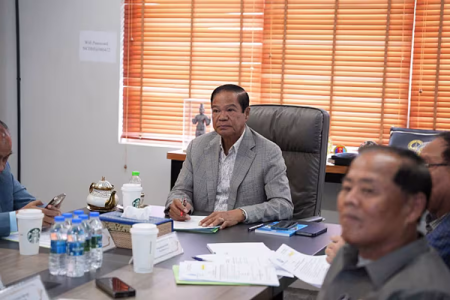 ឯកឧត្តម គន់ គីម ដឹកនាំកិច្ចប្រជុំពិភាក្សាការងាររៀបចំលិខិតបទដ្ឋានគតិយុត្តរបស់សមាគមអតីតយុទ្ធជន និងនិវត្តជនកម្ពុជា