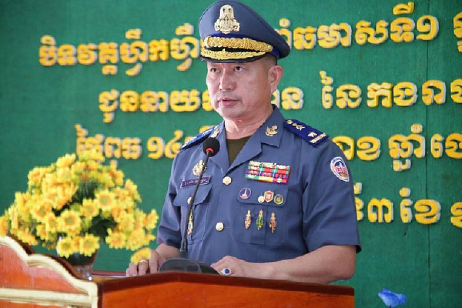 ឧត្តមសេនីយ៍ត្រី តាំង ឈុនស្រេង ចូលរួមបរិច្ចាគថវិកាគាំទ្រការសាងសង់ផ្ទះជូនអតីតយុទ្ធជន និងនិវត្តជន ចំនួន ១ខ្នង