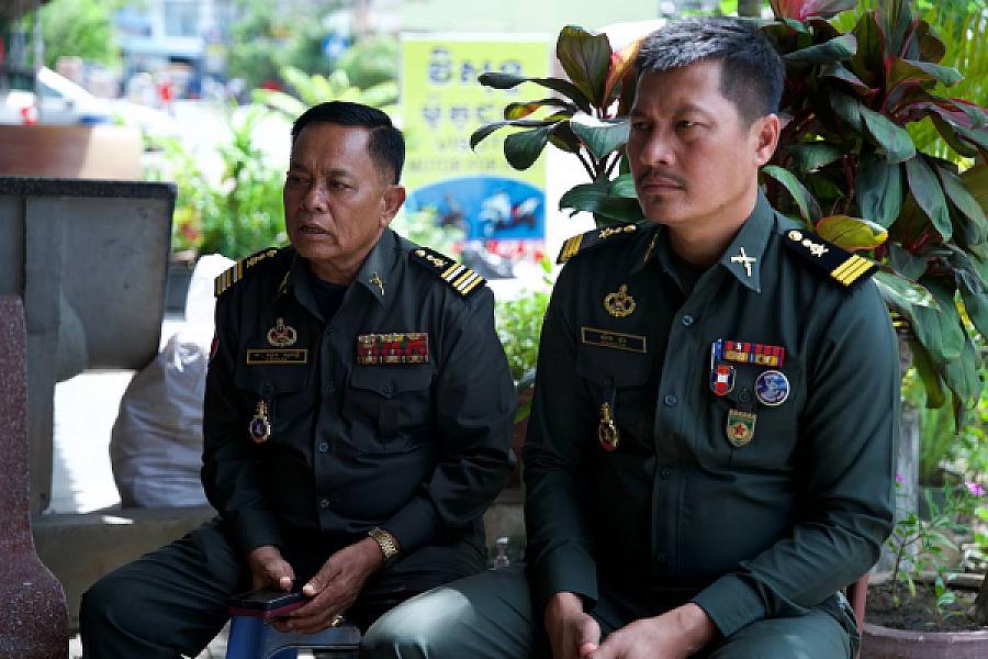 ឧត្តមសេនីយ៍ត្រី ហុក ចន្តា ចុះជួបសំណេះសំណាលជាមួយអតីតគ្រូបង្រៀនដែលត្រៀមចូលជាសមាជិកសមាគម - Image 2