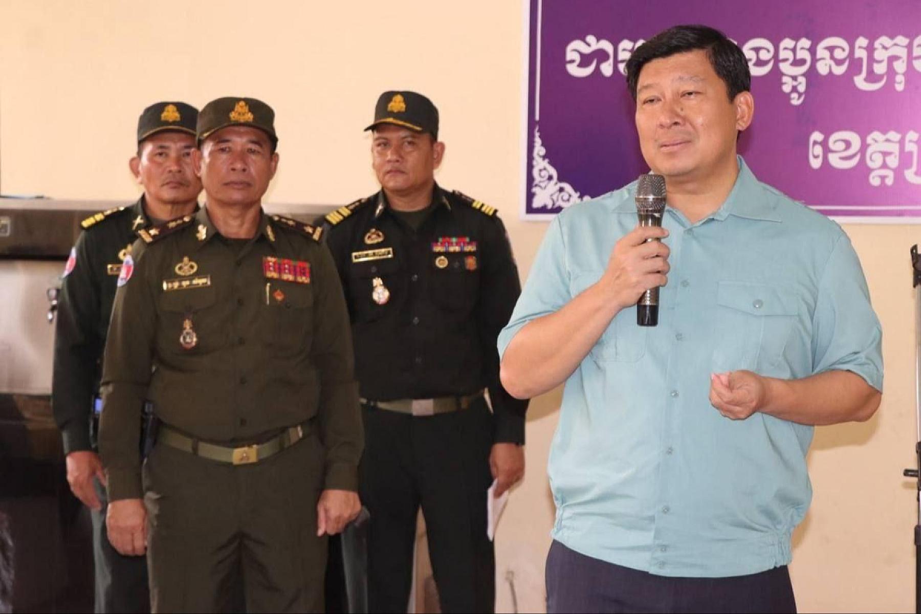 ឯកឧត្តម សាយ សំអាល់ ចុះជួបសំណេះសំណាល និងពិសារអាហារសាមគ្គី ជាមួយអតីតយុទ្ធជនក្នុងខេត្តព្រះសីហនុ