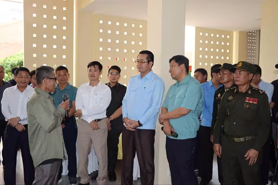 ឯកឧត្តម សាយ សំអាល់ ចុះជួបសំណេះសំណាល និងពិសារអាហារសាមគ្គី ជាមួយអតីតយុទ្ធជនក្នុងខេត្តព្រះសីហនុ - Image 3