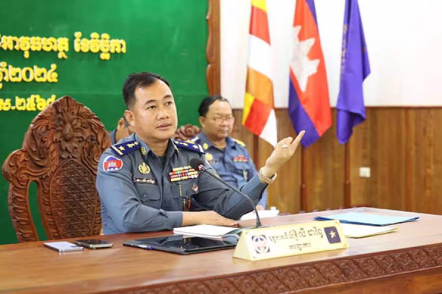 ឧត្តមសេនីយ៍ត្រី លី ដារិទ្ធ ចូលរួមបរិច្ចាគថវិកាគាំទ្រការសាងសង់ផ្ទះជូនអតីតយុទ្ធជន និងនិវត្តជន ចំនួន ១ខ្នង