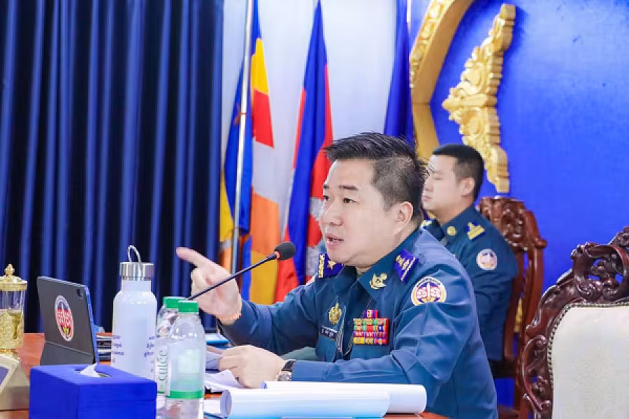 ឧត្តមសេនីយ៍ត្រី ម៉េង ស្រ៊ុន ចូលរួមបរិច្ចាគថវិកាគាំទ្រការសាងសង់ផ្ទះជូនអតីតយុទ្ធជន និងនិវត្តជន ចំនួន ១ខ្នង