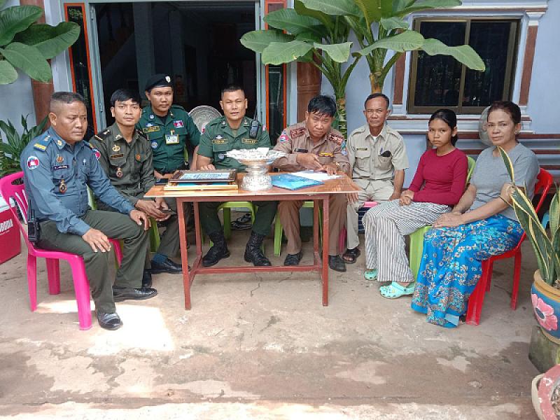 អ.ន.ក ស្រុកភ្នំស្រុក នាំយកថវិកាបេឡាមរណសង្គ្រោះជូនគ្រួសារសពអតីតយុទ្ធជនមួយគ្រួសារ