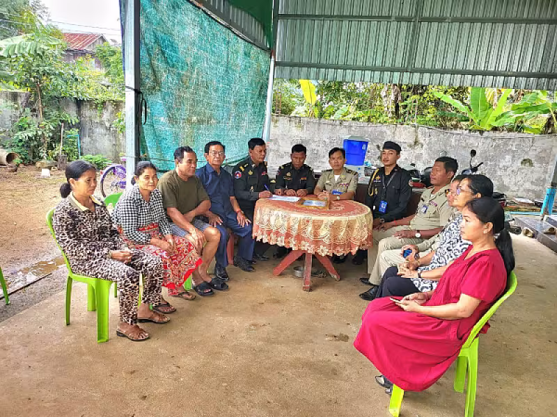 អ.ន.ក ខេត្តកំពង់ស្ពឺ នាំយកថវិកាបេឡាមរណសង្គ្រោះជូនគ្រួសារសពអតីតយុទ្ធជនចំនួន ៤គ្រួសារ - Image 4