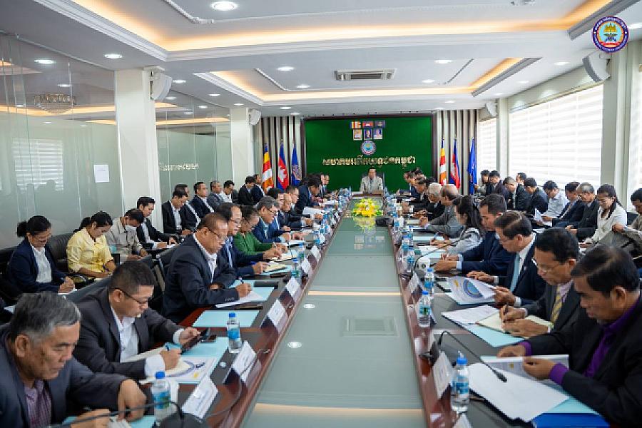 ឯកឧត្តមកិត្តិសង្គហបណ្ឌិត គន់ គីម ដឹកនាំកិច្ចប្រជុំអន្តរក្រសួង ដើម្បីរៀបចំមហាសន្និបាតវិសាមញ្ញតំណាងសមាគមអតីតយុទ្ធជនកម្ពុជានៅទូទាំងប្រទេស នាចុងខែកក្កដាខាងមុខ - Image 8