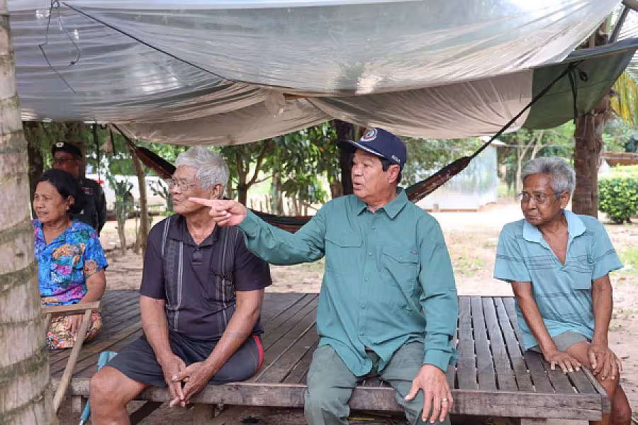 ឯកឧត្តម គន់ គីម ចុះសុខទុក្ខអតីតយុទ្ធជនមួយគ្រួសារនៅ ខេត្តឧត្តរមានជ័យ - Image 3