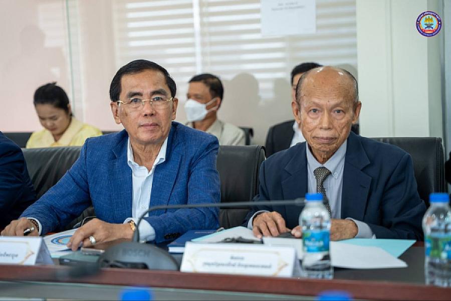 ឯកឧត្តមកិត្តិសង្គហបណ្ឌិត គន់ គីម ដឹកនាំកិច្ចប្រជុំអន្តរក្រសួង ដើម្បីរៀបចំមហាសន្និបាតវិសាមញ្ញតំណាងសមាគមអតីតយុទ្ធជនកម្ពុជានៅទូទាំងប្រទេស នាចុងខែកក្កដាខាងមុខ - Image 15