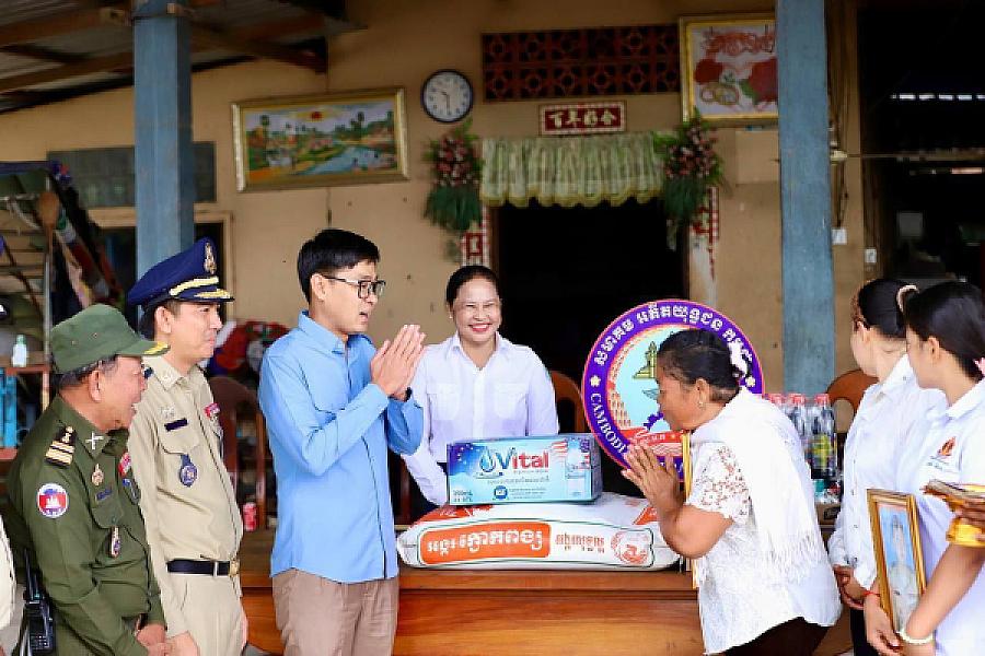 អ.ន.ក ខេត្តកណ្ដាល នាំយកថវិកាបេឡាមរណសង្គ្រោះជូនគ្រួសារសពអតីតយុទ្ធជនចំនួន២គ្រួសារ - Image 2