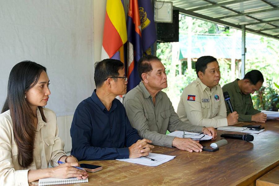 ក្រុមការងារត្រី-វិស័យ អញ្ជើញដឹកនាំកិច្ចប្រជុំជំរុញការអភិវឌ្ឍ «សហគមន៍កសិកម្មទំនើបម្ទេសដំណាក់ទ្រយឹង» ខេត្តពោធិ៍សាត់