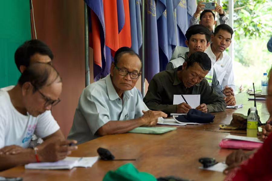 ក្រុមការងារត្រី-វិស័យ អញ្ជើញដឹកនាំកិច្ចប្រជុំជំរុញការអភិវឌ្ឍ «សហគមន៍កសិកម្មទំនើបម្ទេសដំណាក់ទ្រយឹង» ខេត្តពោធិ៍សាត់ - Image 4