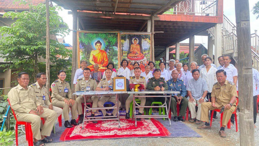 អ.ន.ក ខេត្តកំពង់ស្ពឺ នាំយកថវិកាបេឡាមរណសង្គ្រោះជូនគ្រួសារសពអតីតយុទ្ធជនចំនួន៥គ្រួសារ - Image 3