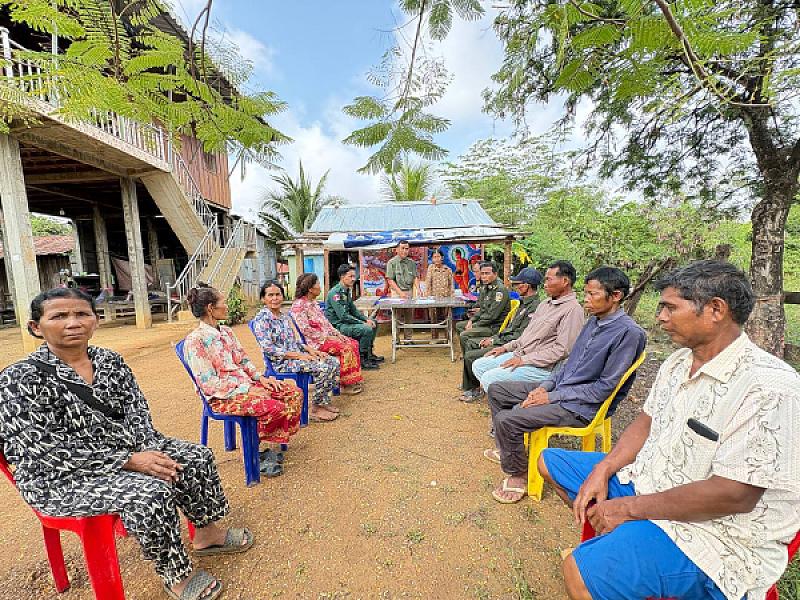 អ.ន.ក ខេត្តកំពង់ស្ពឺ នាំយកថវិកាបេឡាមរណសង្គ្រោះជូនគ្រួសារសពអតីតយុទ្ធជនចំនួន៥គ្រួសារ - Image 6