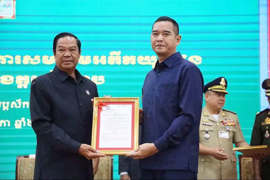 ឯកឧត្តម គន់ គីម អញ្ជើញប្រកាសសមាសភាពគណៈកម្មាធិការសមាគមអតីតយុទ្ធជន និងនិវត្តជនកម្ពុជាខេត្តសៀមរាប